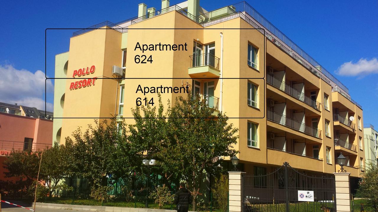 Pollo Resort Mikosta Apartments 阳光海滩 外观 照片